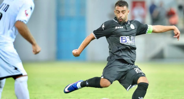 انس دبور يخطف هدف الفوز في الوقت بدل الضائع على حساب النادي الرياضي كفر قاسم