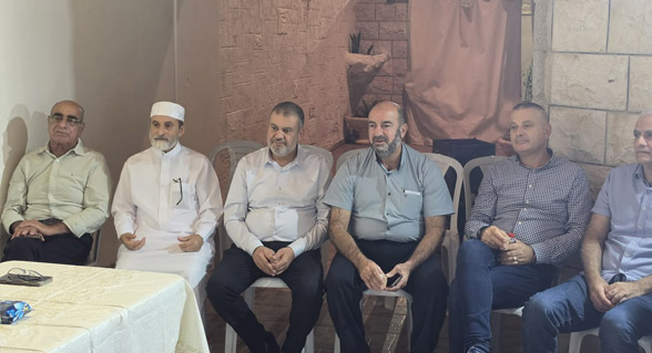 حلقة بيتية دعمًا للموحدة في بيت أوس عاصي في كفربرا