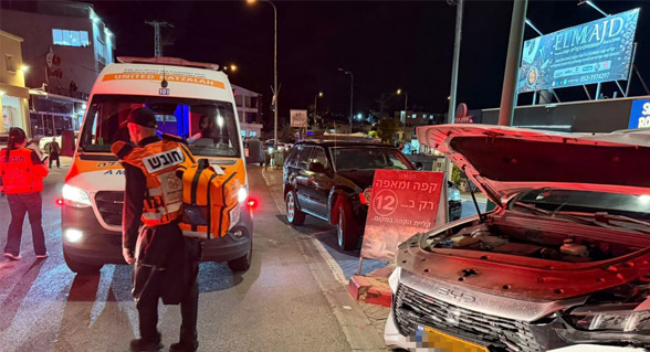 إصابة سائق بجروح متوسطة اثر حادث طرق في عسفيا