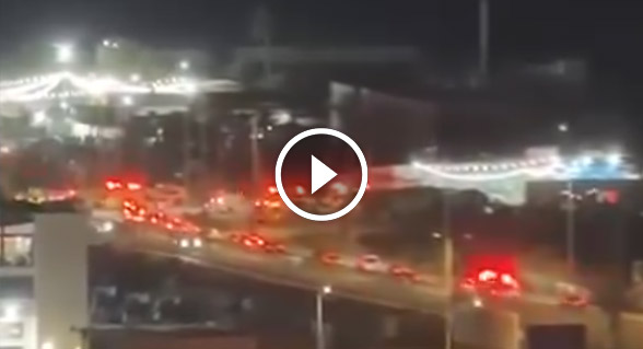 4 مصابين اثر إلقاء قنبلة يدوية اتجاه مصلحة تجارية في كفر مندا