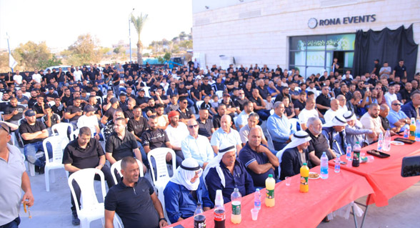 المشتركة: اجتماع انتخابي في عرعرة النقب يتحوّل إلى مهرجان جماهيري حاشد